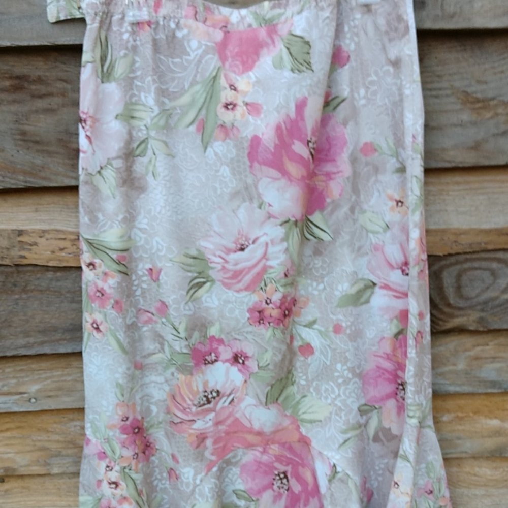 SOLD!!!!Alfred Dunner Women's Skirt Floral Ruffle Bottom Size 14 - Picture 5 of 9